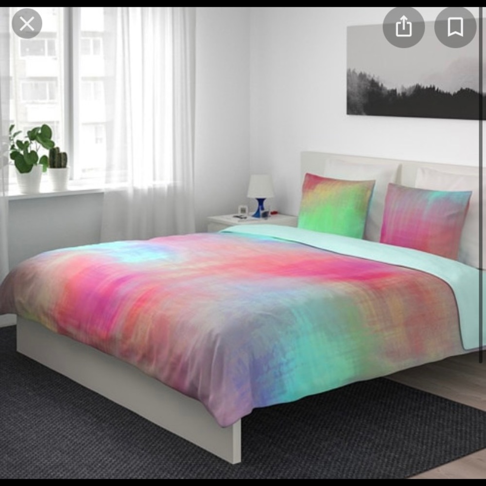 IKEA Pipstakra Duvet Cover and 2 Shams